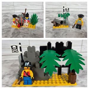 LEGO Pirates 1872 Imperial Guard Camp 1873 Pirate Treasure 1871 Pirates Cannon